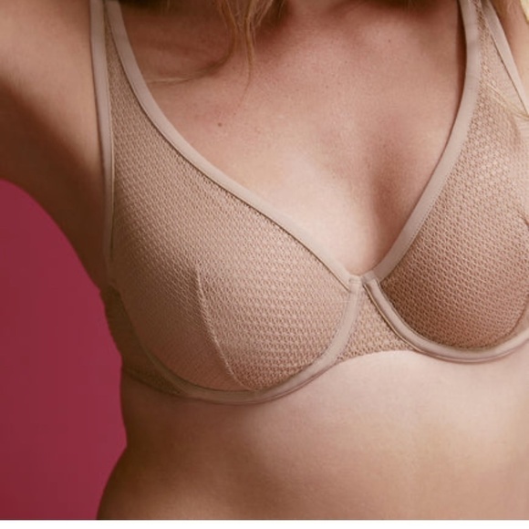 ThirdLove Other - Third Love Unlined Modern Mesh Scoop Bra 40B